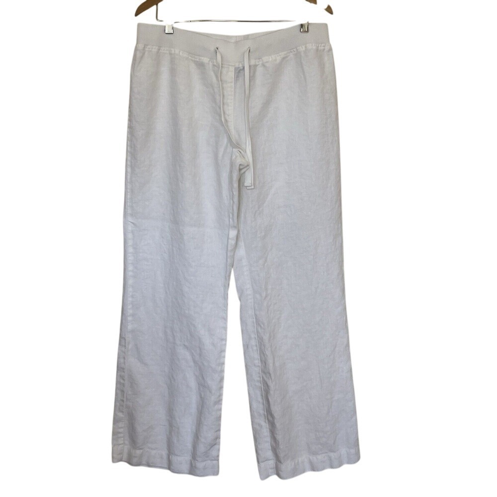 International concepts wide leg linen women's pants size‎ 14